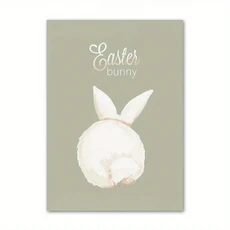 쿠쿠스토어 프레임 없는 매력적인 부활절 토끼와 당근 캔버스 벽 예술 1개 거실 장식 방, 04 30x40cm no frame, 06 TL1939