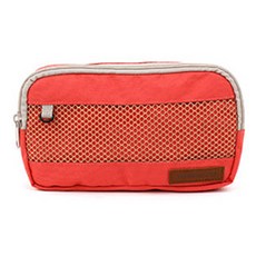 끈이스토어 매쉬 힙색 코럴 트레블파우치 생일선물