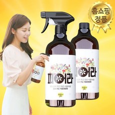 ( TV 홈쇼핑 ) 식물닥터 피어라 햇빛 듬뿍 먹고 자란 식물처럼 잎에주는 식물 영양제, 2개, 1L