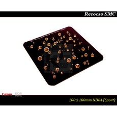 【特價促銷】Recocso SMC 100x100mm ND64方型減光鏡 德國鏡片 8 8雙面多層奈米鍍膜, 1個
