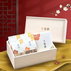 十翼饌 呷巧 天地豐收話匣子禮盒 附提袋 春節 過年 送禮 伴手禮, 1個