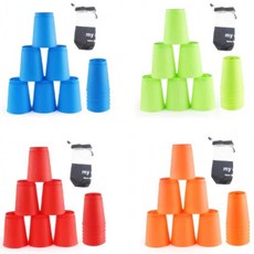 스포츠용 스택킹컵 유아체육교구 스포츠스태킹컵 쌓기게임 컵쌓기, 1개, 블루