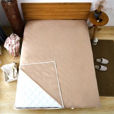 全包拉鍊床墊保護套 乳膠墊被套 學生宿舍單人褥子套 0.9m床笠, 卡其色（防塵套）,80x190cm（適合1-6cm厚度牀墊