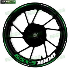 오토바이 전면 후면 휠 스티커 수정 반사, 19. GSX-S1000-17, 1개