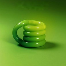 온도변색 장난감 집중력 향상 스트레스 해소 핸드토이, 1개, green
