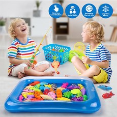 브로키 꼬마낚시왕 자석 낚시놀이 67p, 혼합색상