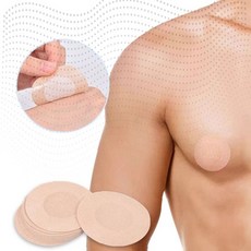 니플패치 실리콘 가슴패드 커버 투명 재사용 남녀공용 속옷 밀착형, 1개