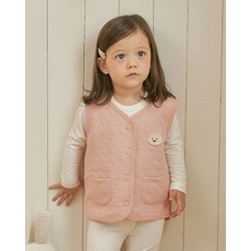 UNIFRIEND 별사탕(PK) 삼중지 보온 반조끼