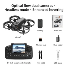 드론 샤오미 YT3 8K 5G GPS 전문가용 HD 항공 촬영 원격 조종 항공기 듀얼 카메라 쿼드콥터 2025, Upgraded Black