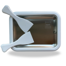 쉬어가게 철판 아이스크림 메이커 304 스테인레스, 1개, 화이트