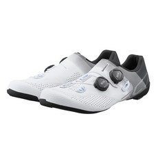 시마노 사이클 로드 클릿 슈즈 RC702, 와이드 43 (271.8mm), 화이트