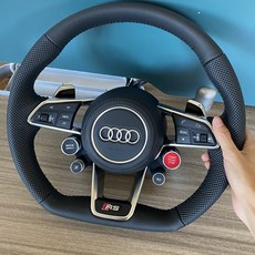 奧迪Audi A3/A4/A5/A6/A7改裝R8方向盤總成 經典賽車方向盤, R8-A-6, 1個
