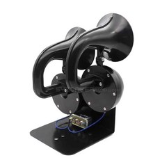 자동차 에어크락션 경음기 차량 나팔 경적 에어혼, 1개, 12V 듀얼 나팔 범용