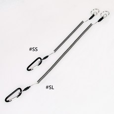 【民辰商行】SAbpolo 磯釣失手繩 (內包鋼絲) SS / SL / MS / ML 黑色