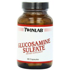 TWINLAB 葡萄糖胺保健食品, 90顆, 1罐