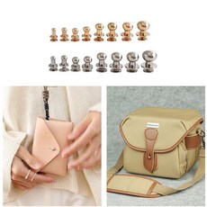 10mm 12mm 50개입 실버 골드 솔트레지 가방부자재-14900EA, 10mm_실버 50개입