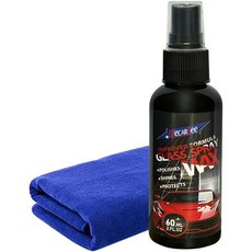 자동차 앞유리용 유리 코팅 스프레이오래 지속되는 발수 보호 김서림 방지 자외선 차단비와 눈 속에서도 선명한 시야 확보사용이 간편함 해외 직배송, 1개