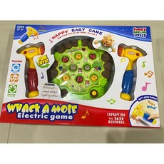 音樂打地鼠玩具 雙槌音樂打地鼠 音樂玩具 雙槌打地鼠 紓壓玩具 2歲生日禮物 聖誕禮物, 1個, 雙槌音樂打地鼠玩具