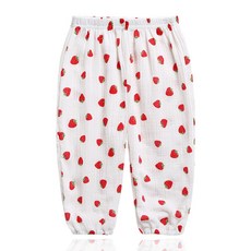 그린베베 국내생산 여름용 베리 거즈 아기 몸빼바지