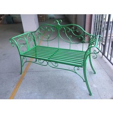 유럽스타일 야외 철제의자 라탄 주물 인테리어 북유럽, 그린