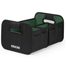 코이체 베이직 라인 접이식 자동차 트렁크 정리함, 그린