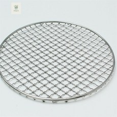 가득담기 스텐 원형 석쇠 26cm 석쇠불고기