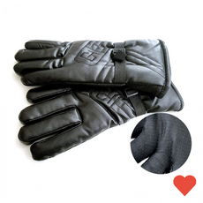 모터바이크 장갑 겨울 라이딩 가죽장갑 털 방한장갑, 6008장갑-대형