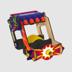 스마티비티 에어 블래스터 만들기키트 과학교구 DIY키트 교육완구 초등만들기 유아장난감, 1개