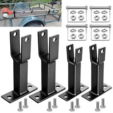 AMTHKNO 제초기/확장 트리머용 튼튼한 하드웨어 랙 홀더 캐리어 2세트 스트레이트 샤프트 제초기 안전하게 운반 잠금 가능한 랙 트레일러 트리머 랙 잡초 제거 랙