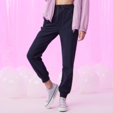 [쥬시꾸띄르] 여성 스타일 조거 팬츠 네이비