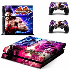 Tekken 7 PS4 스티커 플레이 스테이션 4 스킨 PS 데칼 커버 콘솔 및 컨트롤러, GYTM0897, 1개