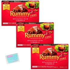 Monolog Style 롯데 라미 3개입 ×3세트 스라스라 본포 공식 포켓 티슈 포함