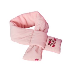 Bimbo Bimba 孩童卡通圖案刺繡圍巾