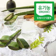 친환경 유기농 생 알로에 베라 특품 한 잎 (특품 알로에베라 잎 1개) 선물용 건강 관리용, 1개, 900g