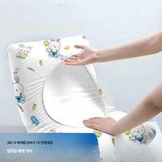 일회용 두꺼운 베개커버 여행용 타월형 방수 누빔 고밀도 순면 커버 기차 호텔 침대칸 1인용 2인용