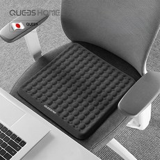 택시운전 사무실 남성 택시 꼬리뼈 블루페어 화물차 업그레이드 단품 메모리폼 쿨링감, 블랙