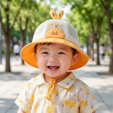 몽실이 애니멀메쉬벙거지모자