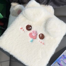 포토카드앨범 6공 포카바인더 털 포카홀더북 콜북 속지, 1매, 버블 피그 카드 앨범