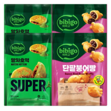 CJ 말차호떡+단팥붕어빵, 2세트, 210g