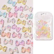 오로라 리본네일 리본파츠 50개입, 1개, #6, #6