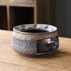 캔들 촛불 티라이트 미니 화로 램프 다기 주전자 버너 인테리어 기념일 무향 조명, 기본 색상, 도금석 패턴