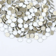 VCE 대형 포장 SS4-SS30 유리 라인석 크리스탈 비 핫픽스 골드 플랫백 스톤 DIY 네일 아트 액세서리 도매, 07 SS12-14400pcs, 05 p96 Solid white