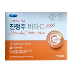 진정주 비타C2000 180포 6개월분 1박스, 180