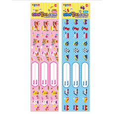 미아방지스티커 종이나라 2종 6개입 물놀이 어린이 안전사고 방지 방수소재 팔찌, 하늘