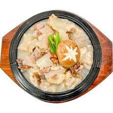 깊고 푸짐한 한우 모듬 수육(살코기+도가니+스지)+사골육수, 2개, 550g