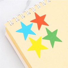 마마상점 별모양 스티커 노트북꾸미기스티커, 24P - 블루