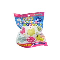 日本QQ狗造型泡澡球，內含可愛小狗公仔，兒童沐浴趣味體驗, 48g, 1個