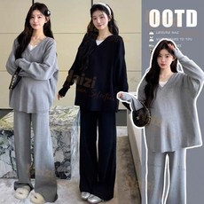 孕婦秋裝套裝2025新款洋氣時髦秋季假兩件高級感上衣慵懶風兩件套