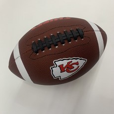 【開發票/統編】美式橄欖球 成人標準比賽訓練用 兒童青少年腰旗練習運動 3/6/9號 防滑紋路設計 橄欖球, 9號酋長隊, 1個