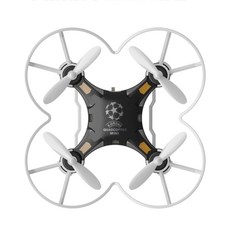 Zhijing FQ777 124 포켓드론 4CH 6축 자이로(블랙), 검은색, 1개